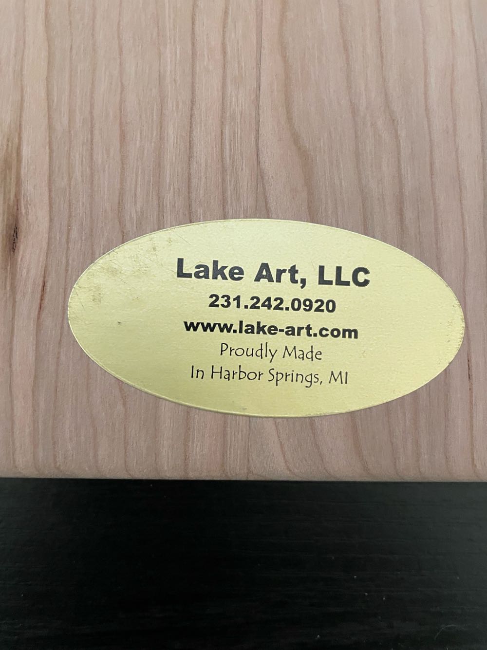 Lake Art, LLC Puget Sound Cribbage Board  (Twice Once Around) board game collectible - Main Image 2