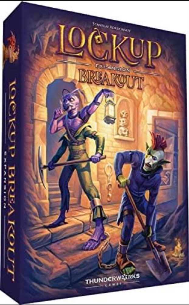 Lockup: Breakout Expansion Board Game  (1-5) board game collectible [Barcode 680168938638] - Main Image 3