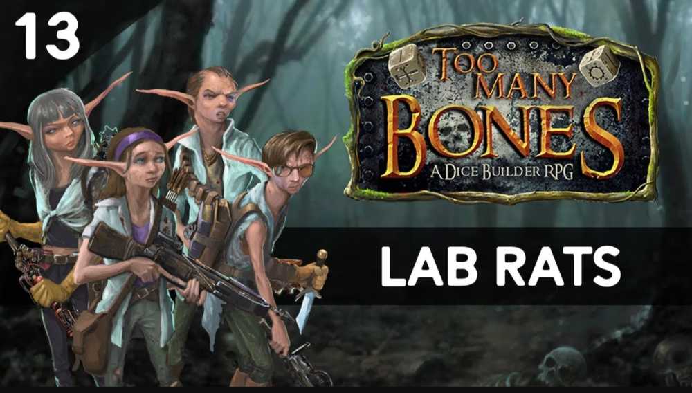 Too Many Bones: Lab Rats  (1-4) board game collectible [Barcode 704725643879] - Main Image 4