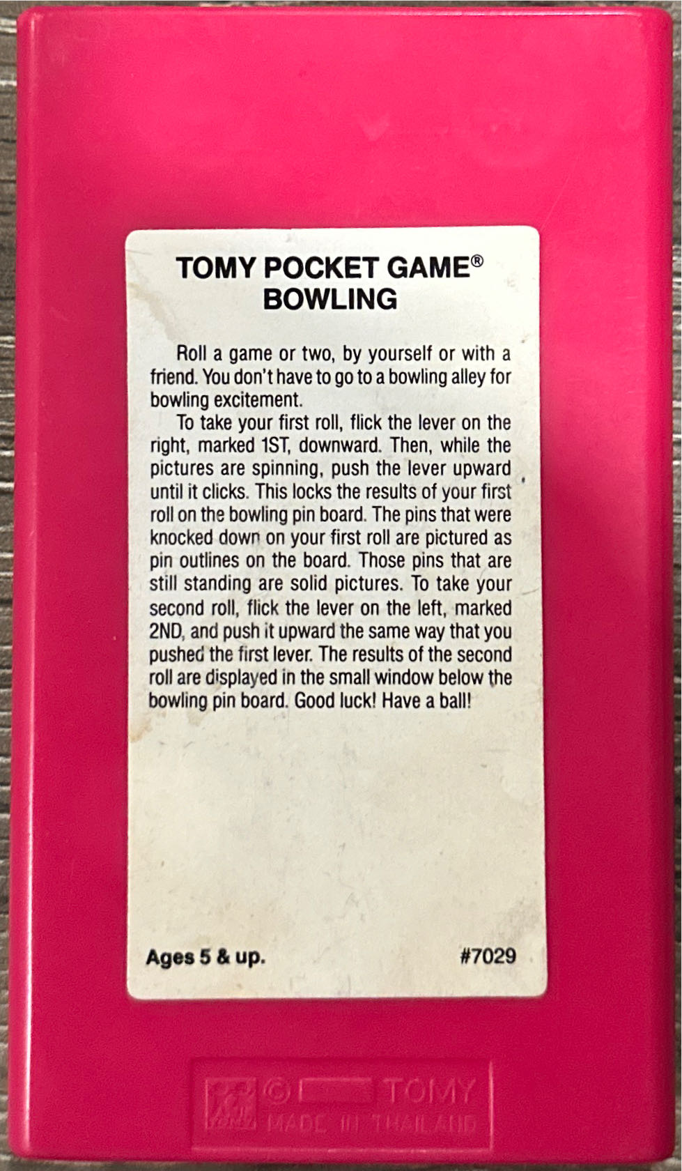 Bowling  board game collectible - Main Image 2