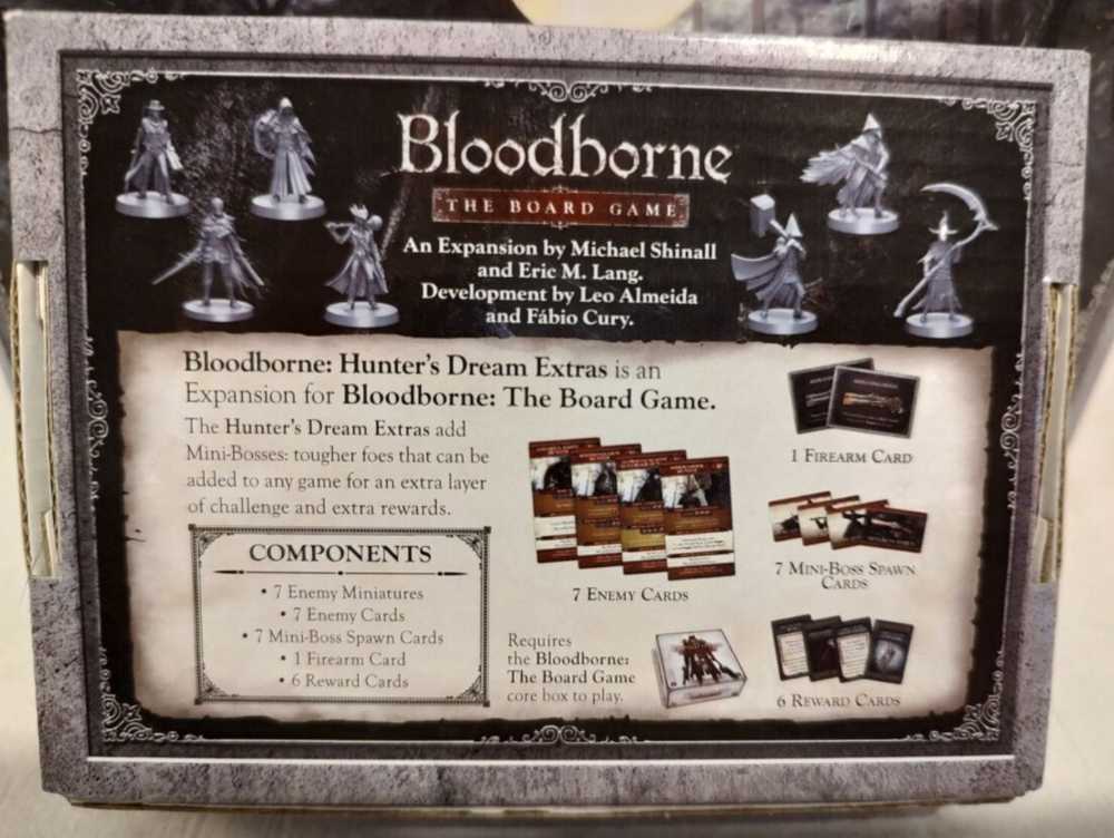 Bloodborne: The Boardgame: Hunter’s Dream Extras  (1-4) board game collectible [Barcode 889696010841] - Main Image 2