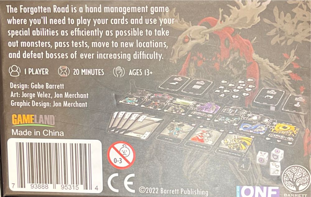 Realm Of Shadows The Forgotten Road  board game collectible [Barcode 793888953154] - Main Image 2