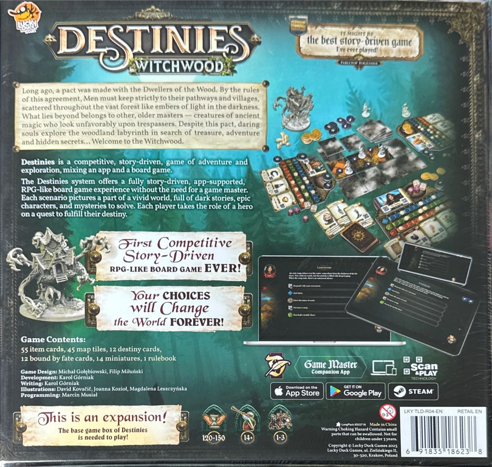 Destinies: Witchwood  (1-3) board game collectible [Barcode 691835186238] - Main Image 2
