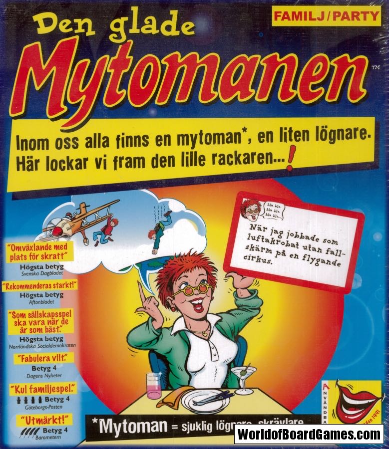 Den Glade Mytomanen  board game collectible - Main Image 1
