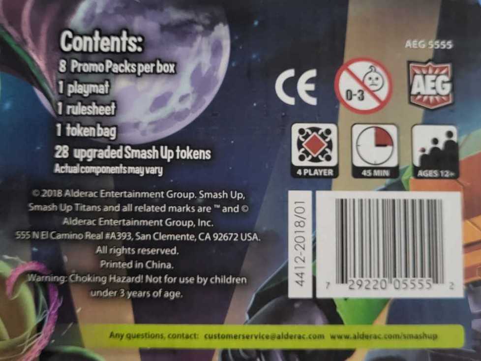 Smash Up: Titans Event Kit  board game collectible [Barcode 729220055552] - Main Image 2