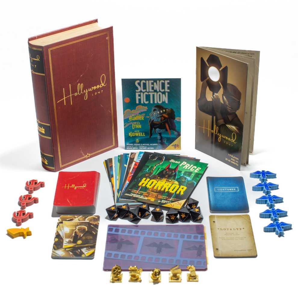 Hollywood 1947 Deluxe Editie  (1-9) board game collectible [Barcode 860001916577] - Main Image 3