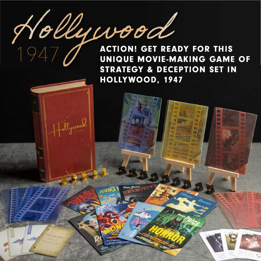 Hollywood 1947 Deluxe Editie  (1-9) board game collectible [Barcode 860001916577] - Main Image 4