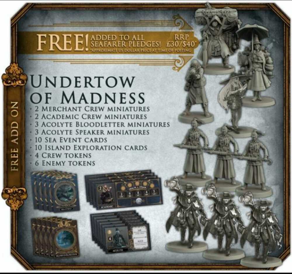 Everrain, The: Undertow Of Madness  (1-4) board game collectible [Barcode 0604565439819] - Main Image 2
