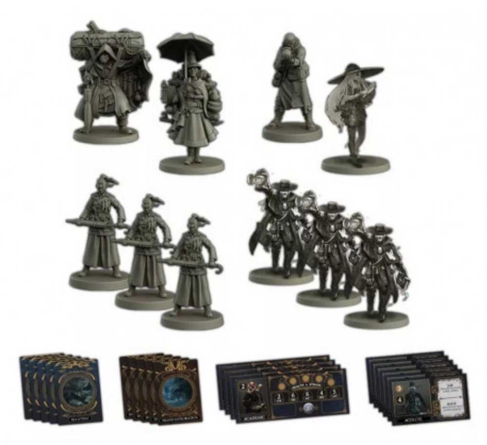 Everrain, The: Undertow Of Madness  (1-4) board game collectible [Barcode 0604565439819] - Main Image 3