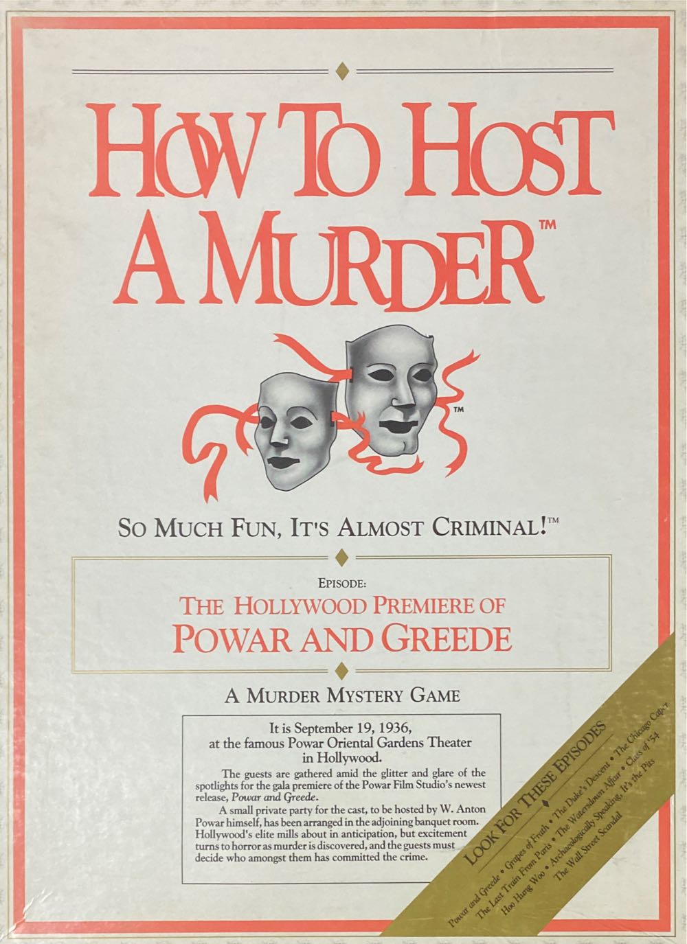 Clue Board Game Treachery At Tudor Mansion Escape ...