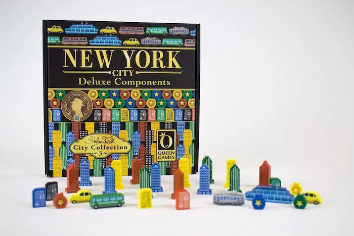 Stefan Feld City Collection 3: New York City - Deluxe Components  (1-4) board game collectible [Barcode 4010350466896] - Main Image 3