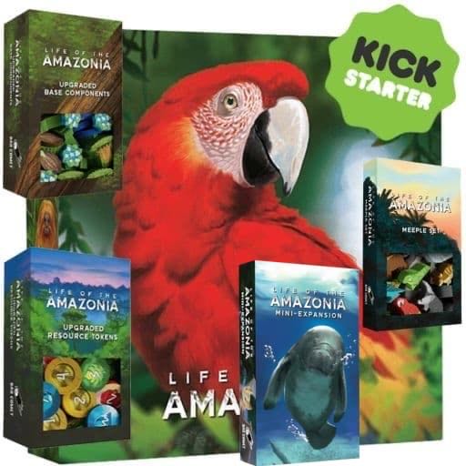 Life Of The Amazonia Kickstarter Edition  (1-4) board game collectible [Barcode 8809597071347] - Main Image 2