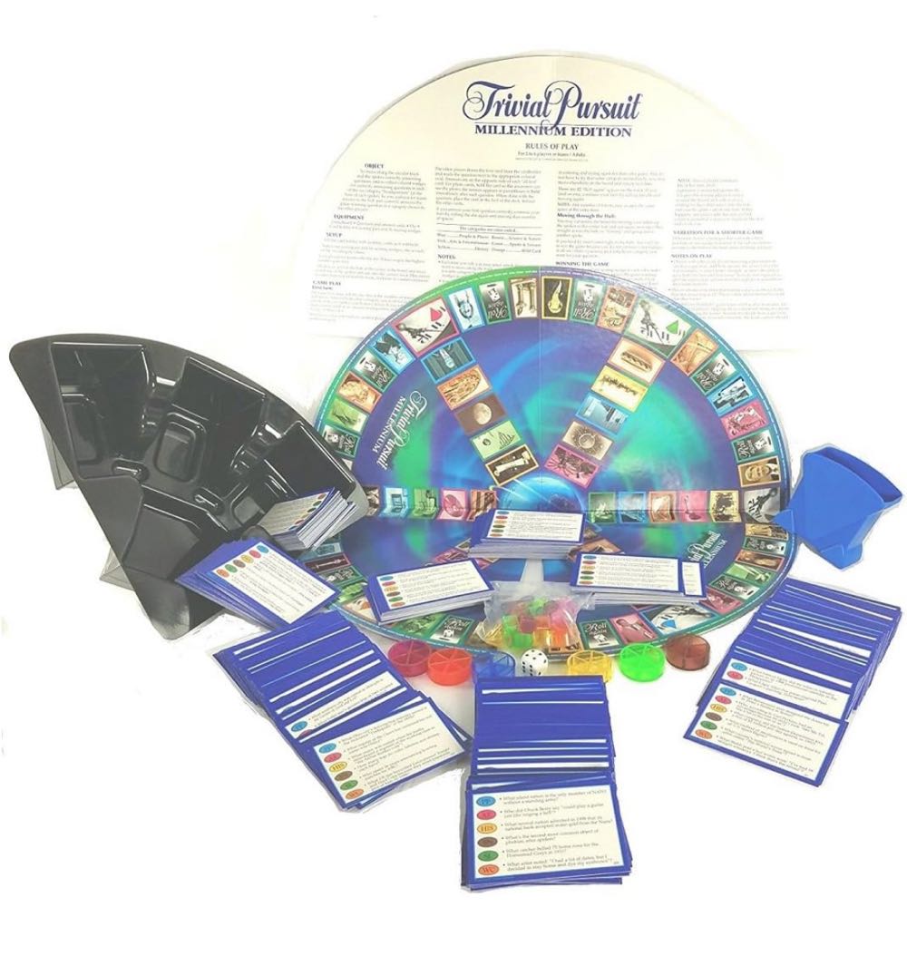 Trivial Pursuit Millenium  (2-6) board game collectible - Main Image 3