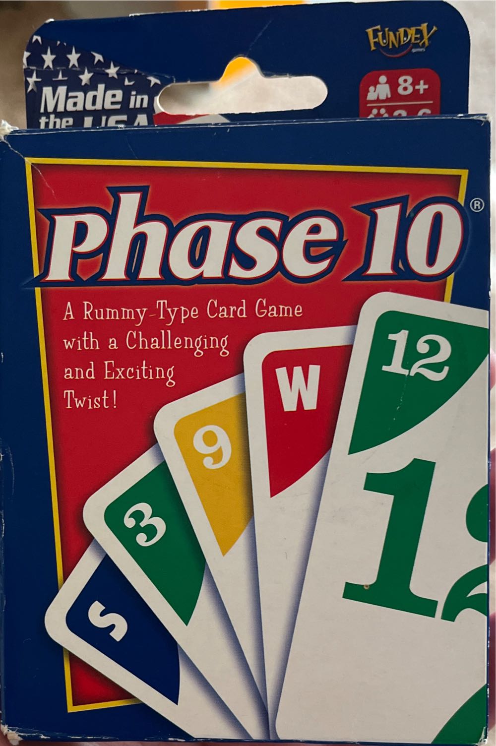 Phase 10  (2-6 Players) board game collectible [Barcode 045802822016] - Main Image 1