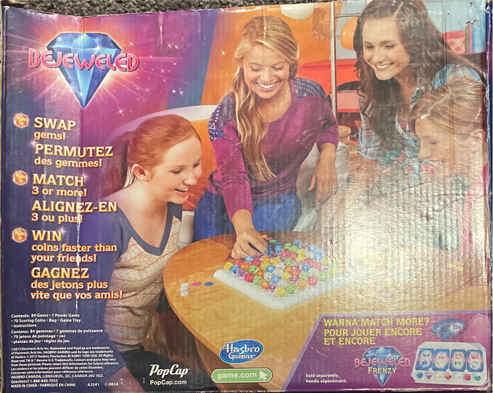 Bejeweled  (2-4) board game collectible [Barcode 653569822783] - Main Image 2