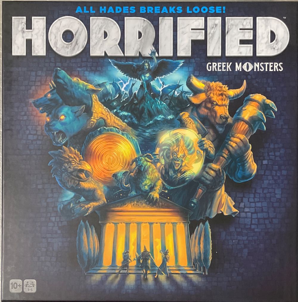 Horrified: Greek Monsters  (1-5) board game collectible [Barcode 810558019689] - Main Image 2