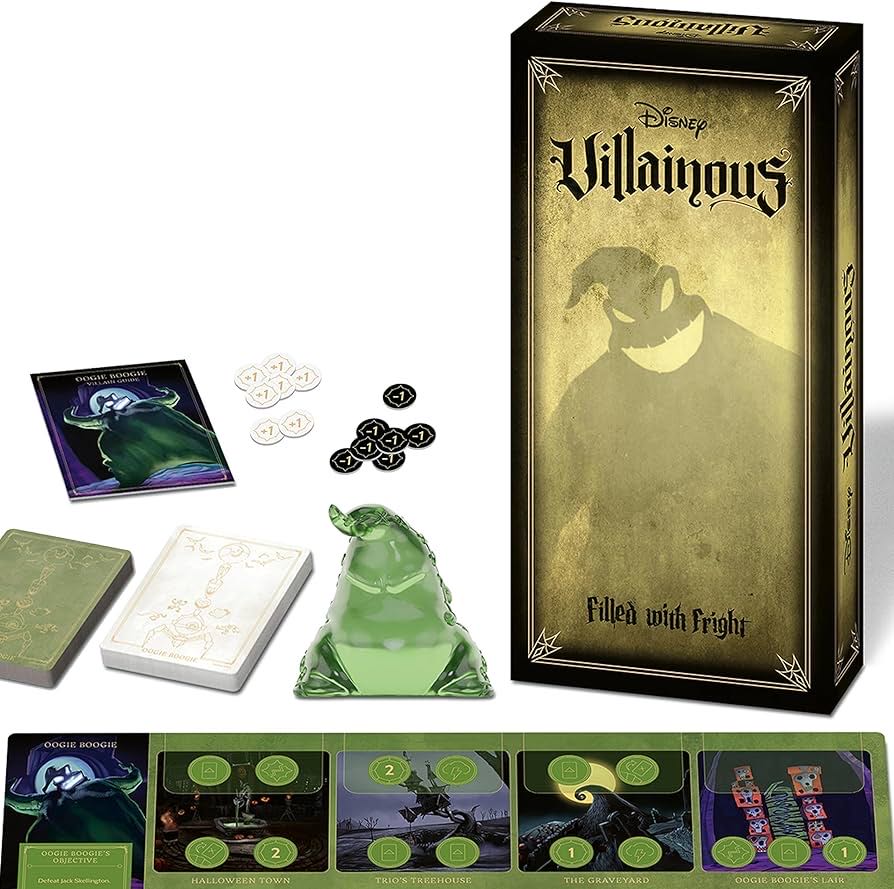 Villainous: Filled With Fright  (2-4) board game collectible [Barcode 810558019672] - Main Image 2