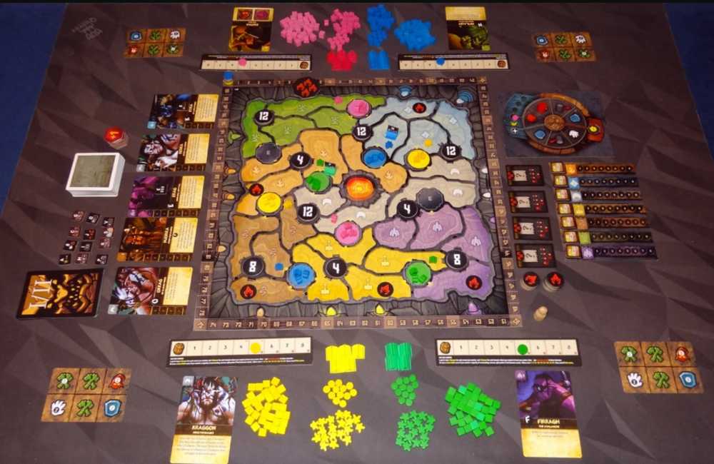 Fall of the Mountain King (Kickstarter Edition)  (5-Jan) board game collectible - Main Image 4