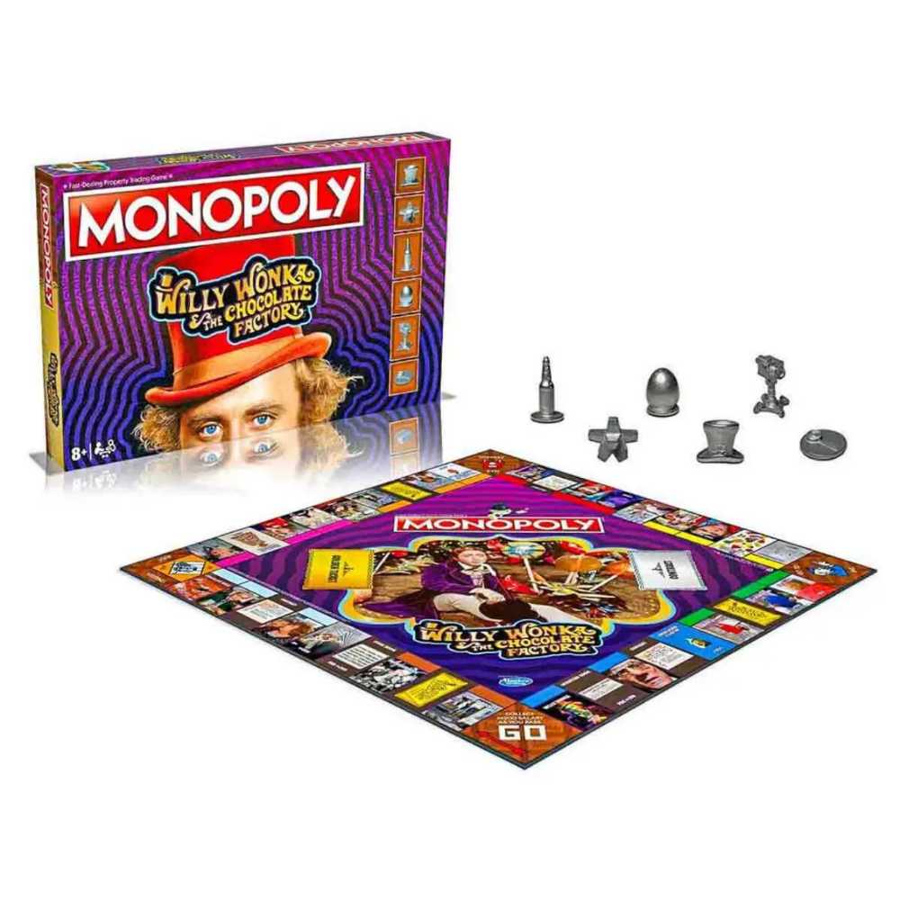 Willy Wonka And The Chocolate Factory Monopoly   board game collectible [Barcode 5036905052207] - Main Image 2