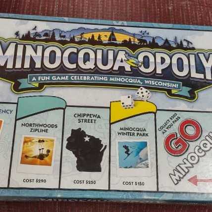 Minocqua-opoly  board game collectible [Barcode 730799017759] - Main Image 1