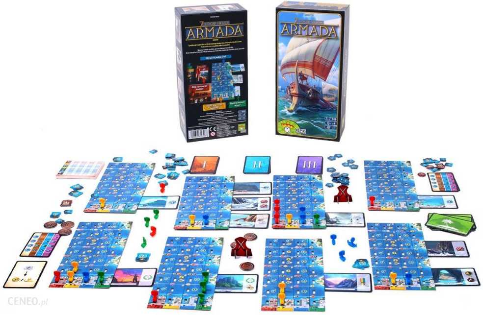 7 Cudów Świata: Armada - Nowa Edycja  (3-7) board game collectible [Barcode 5902650615236] - Main Image 2