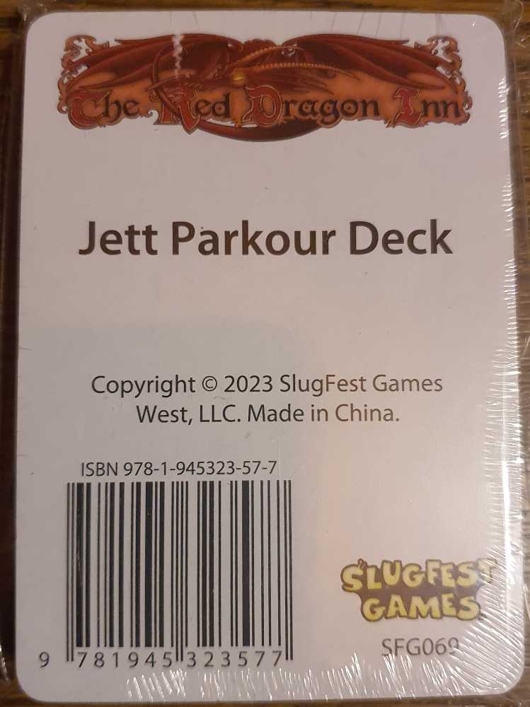 The Red Dragon Inn Allies: Jet Parkour Deck!  (2+) board game collectible [Barcode 9781945323577] - Main Image 2
