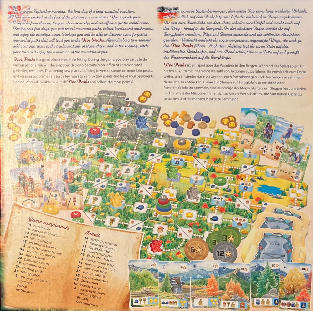 Five Peaks  (2-5) board game collectible [Barcode 5900511025590] - Main Image 2