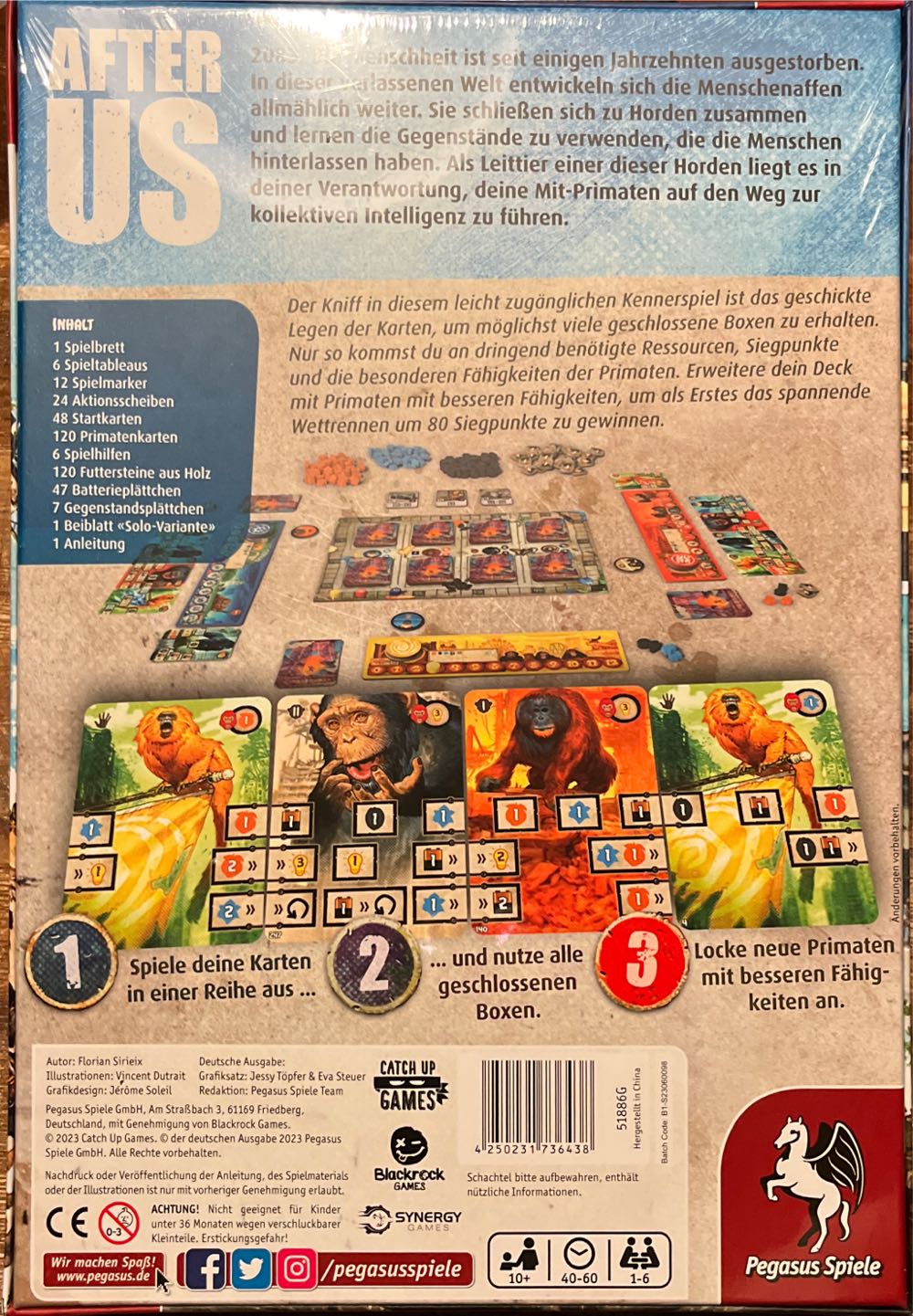 After Us  (1-6) board game collectible [Barcode 4250231736438] - Main Image 2