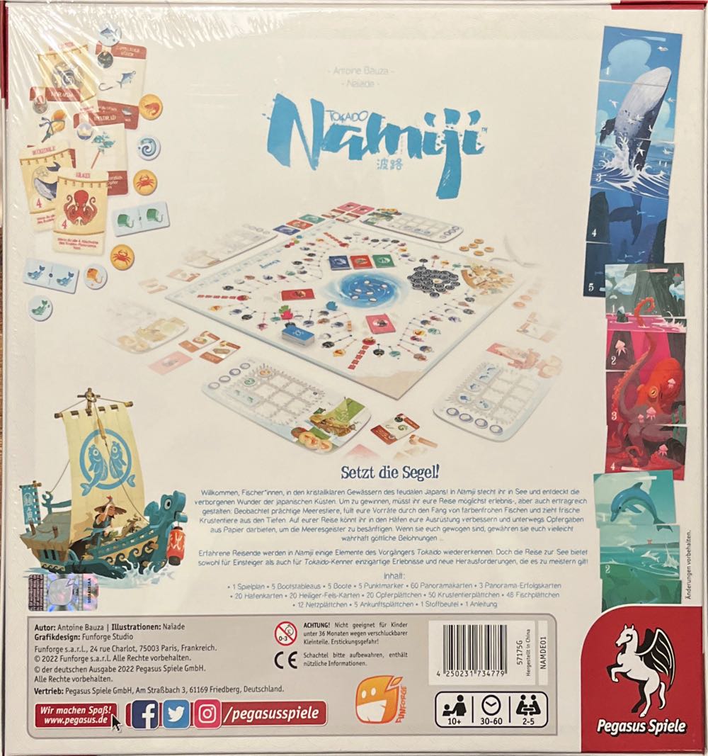 Namiji German  (2-5) board game collectible [Barcode 4250231734779] - Main Image 2