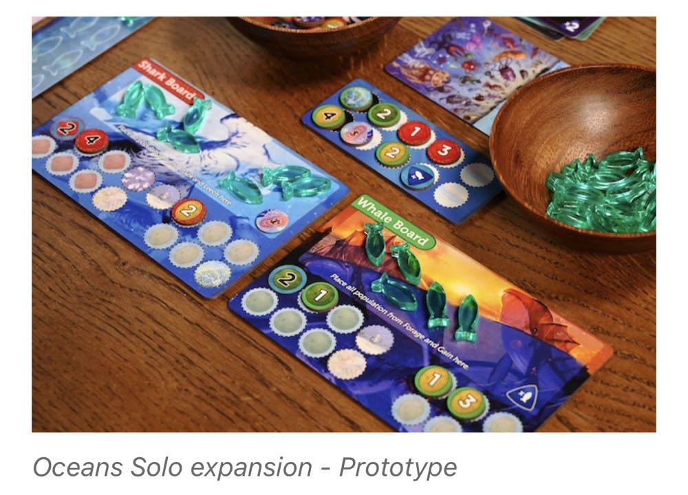 Oceans: Solo  (1) board game collectible [Barcode 892884000647] - Main Image 4