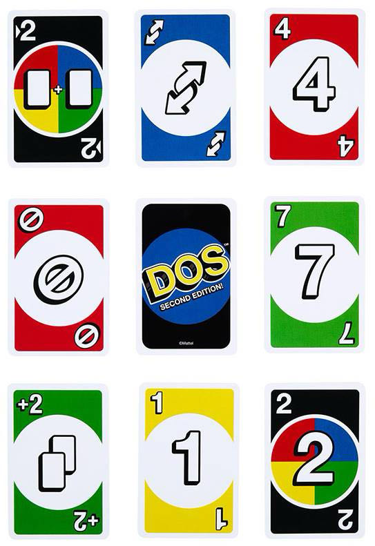 Uno DOS: Second Edition  (2-4) board game collectible [Barcode 194735145591] - Main Image 3