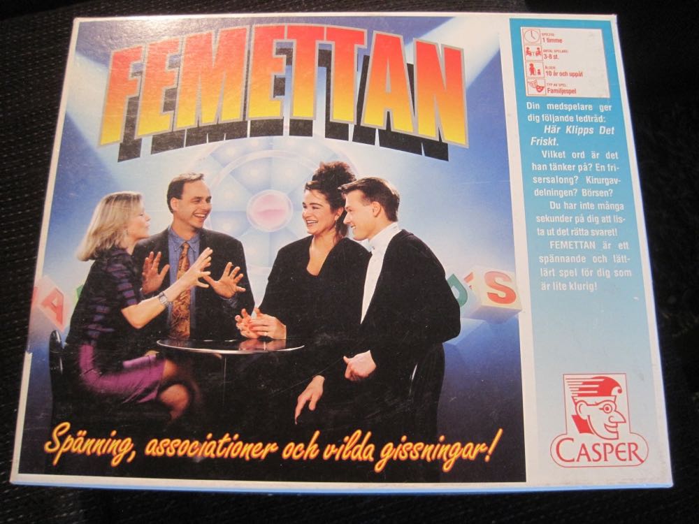 Femettan  board game collectible [Barcode 9789178981076] - Main Image 1