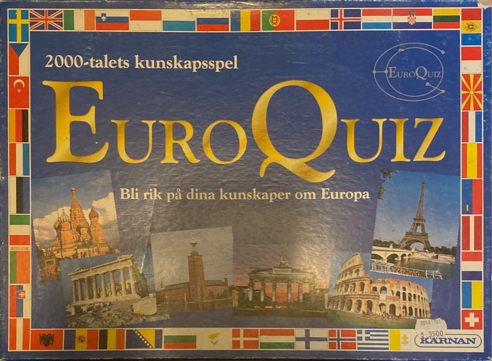 EuroQuiz  board game collectible [Barcode 7317446100533] - Main Image 1