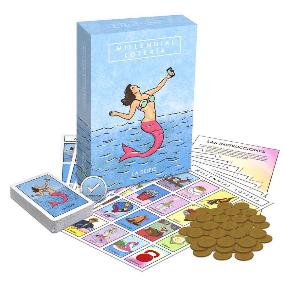 Millennial Loteria  (2-10) board game collectible [Barcode 9781944515805] - Main Image 2