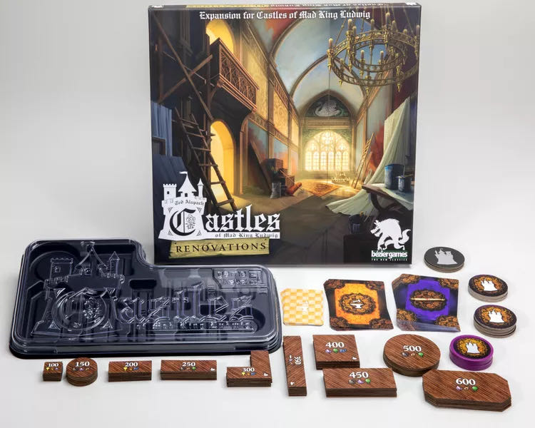 Castles of Mad King Ludwig: Renovations  (1-5) board game collectible [Barcode 810024460335] - Main Image 3