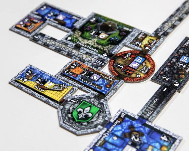 Castles of Mad King Ludwig: Renovations  (1-5) board game collectible [Barcode 810024460335] - Main Image 4