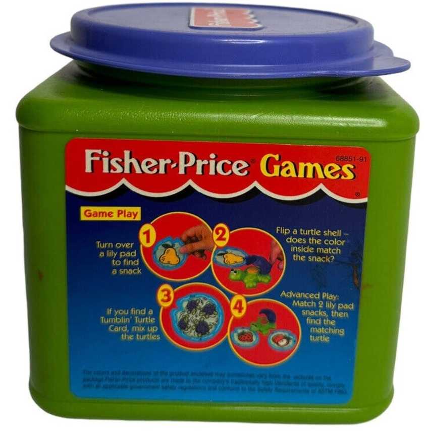 Fisher-Price Turtle Picnic  (2+) board game collectible [Barcode 026676688519] - Main Image 3