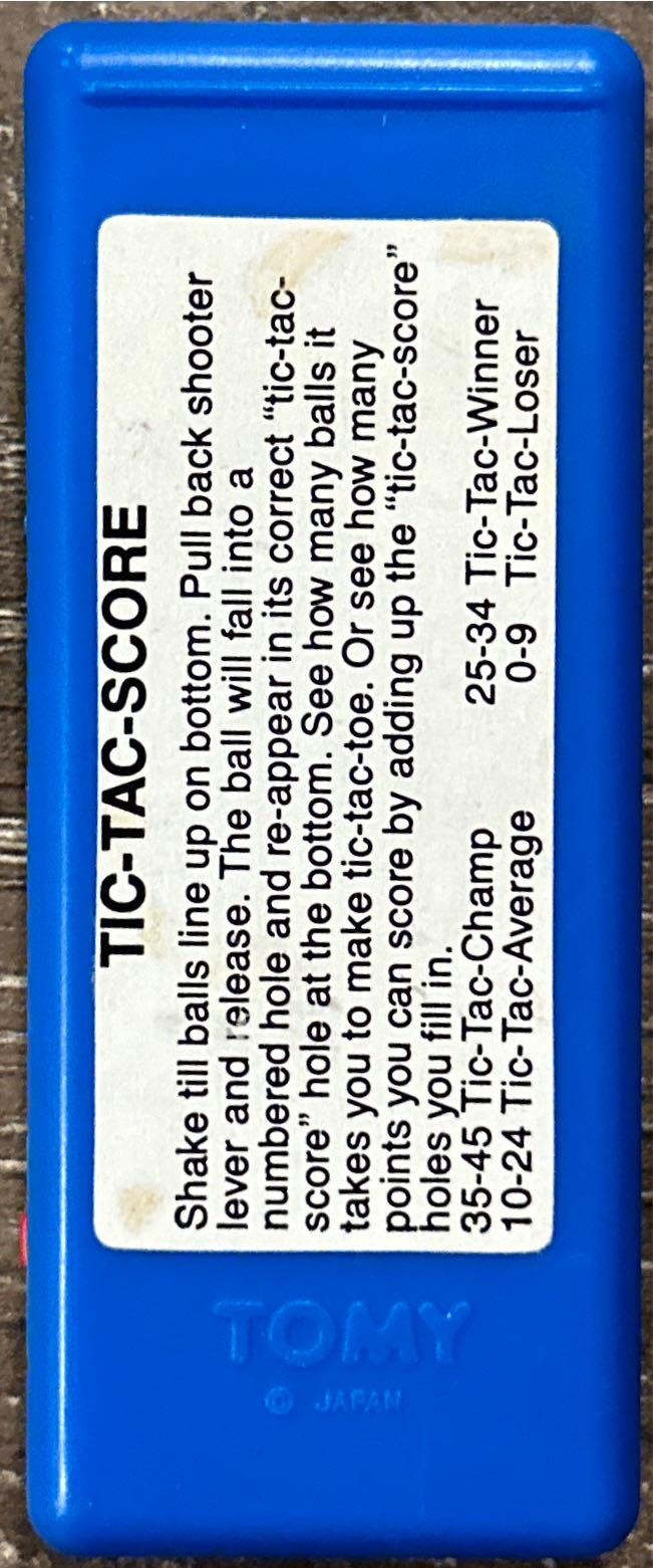 Mini Tic-Tac-Score  board game collectible - Main Image 2
