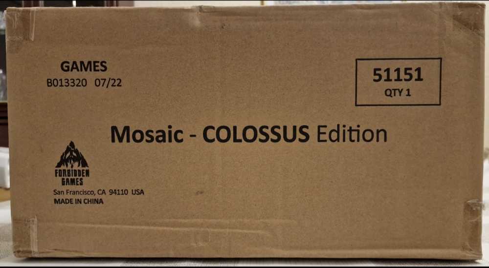 Mosaic: A Story Of Civilization  (1-6) board game collectible - Main Image 3