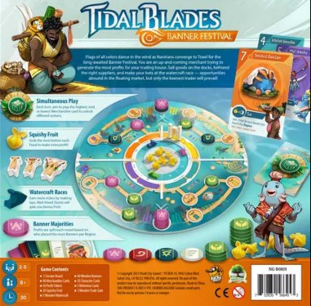 Tidal Blades: Banner Festival  (2-5) board game collectible - Main Image 2