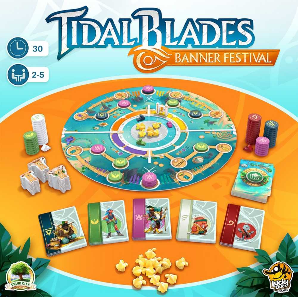Tidal Blades: Banner Festival  (2-5) board game collectible - Main Image 4