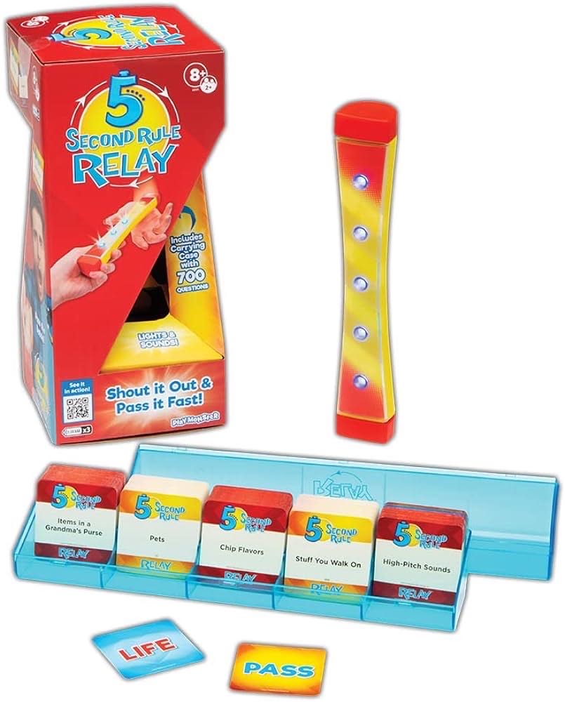 5 Second Rule Relay  (2+) board game collectible [Barcode 093514231114] - Main Image 2
