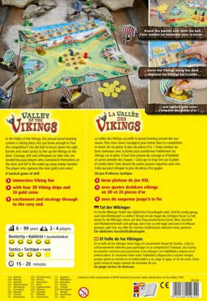 Valley Of The Vikings  (2-4) board game collectible - Main Image 2