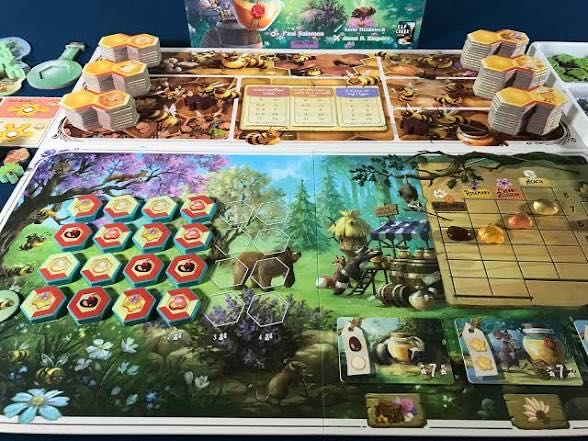 Honey Buzz  (1-4) board game collectible [Barcode 8720077287198] - Main Image 4