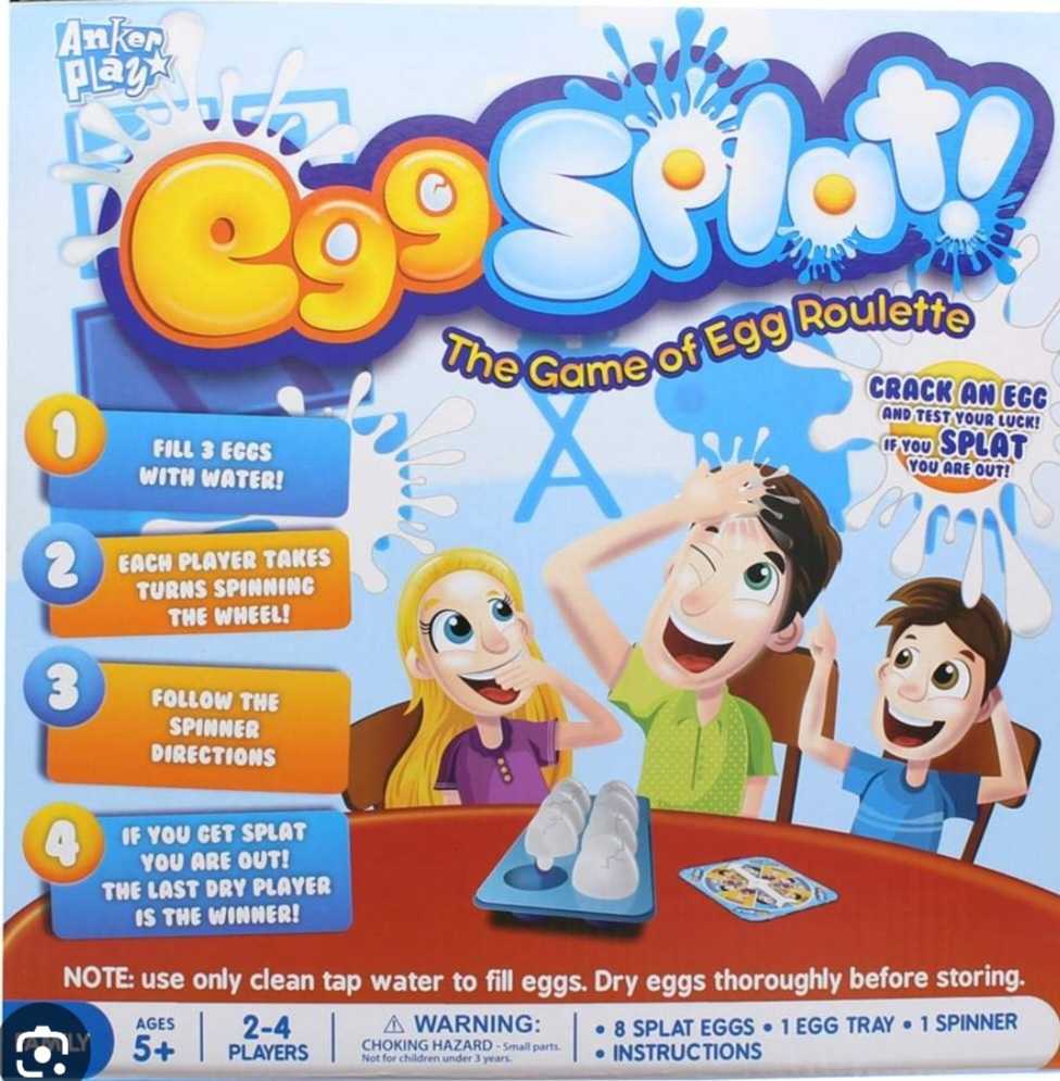 Egg Splat!  (2 - 4) board game collectible [Barcode 817284027278] - Main Image 2