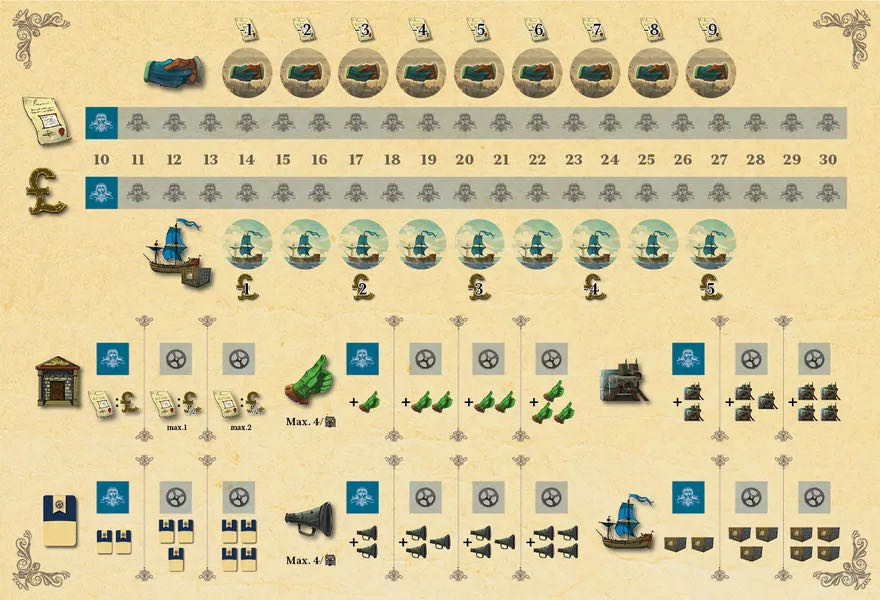 Arkwright: The Card Game  (1-4) board game collectible - Main Image 3