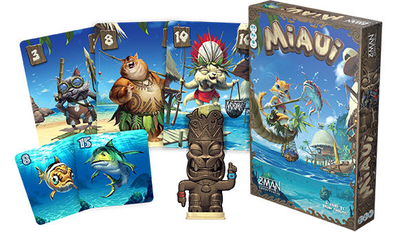 Miaui  (3-6) board game collectible [Barcode 841333106546] - Main Image 3