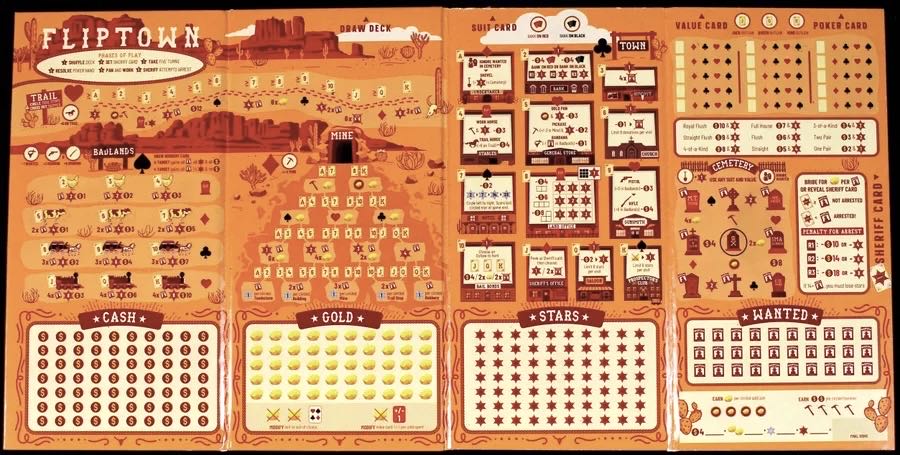Fliptown  (1-4) board game collectible [Barcode 196852987825] - Main Image 4