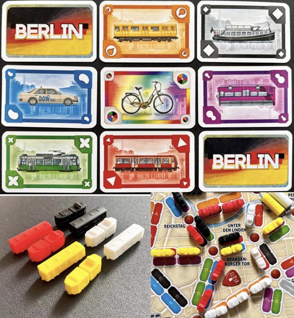 Ticket to Ride Berlin  (2-4) board game collectible [Barcode 824968200650] - Main Image 4