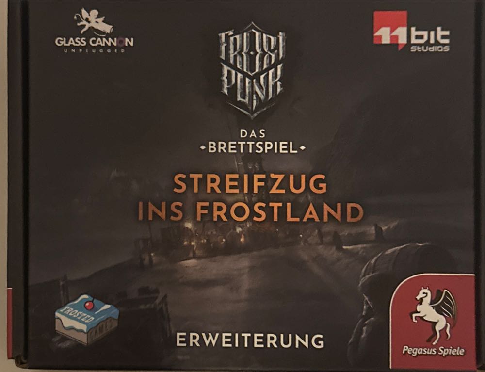 Frostpunk Das Brettspiel: Streifzug Ins Frostland Erweiterung Frostpunk: Erweiterung Frosted –  board game collectible [Barcode 4250231729539] - Main Image 2